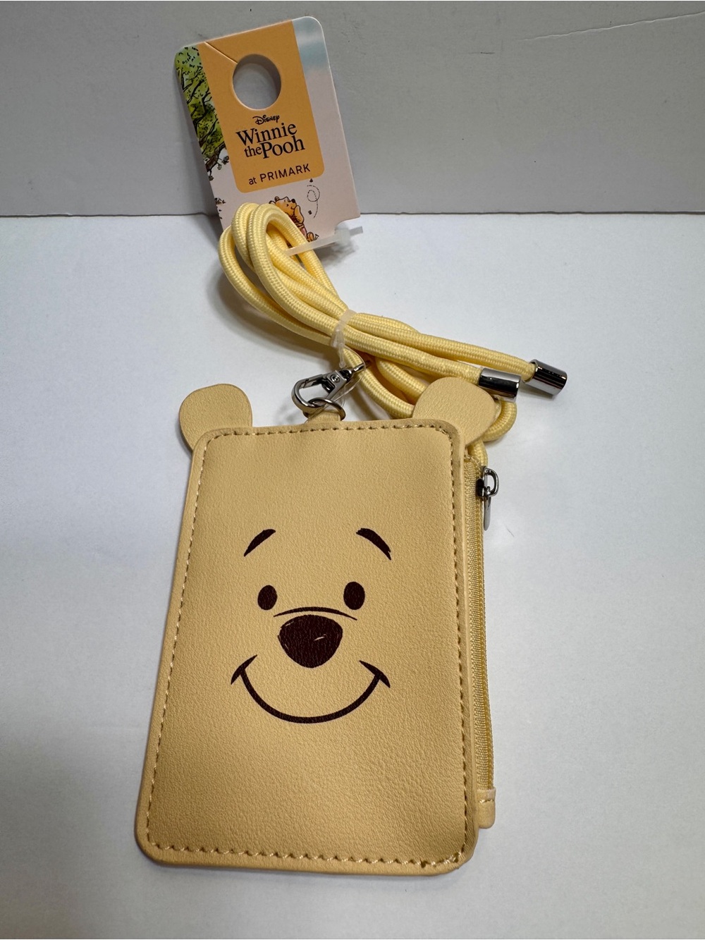 NWT Disney Winnie the Pooh Lanyard Wallet Zip Card Holder from Primark